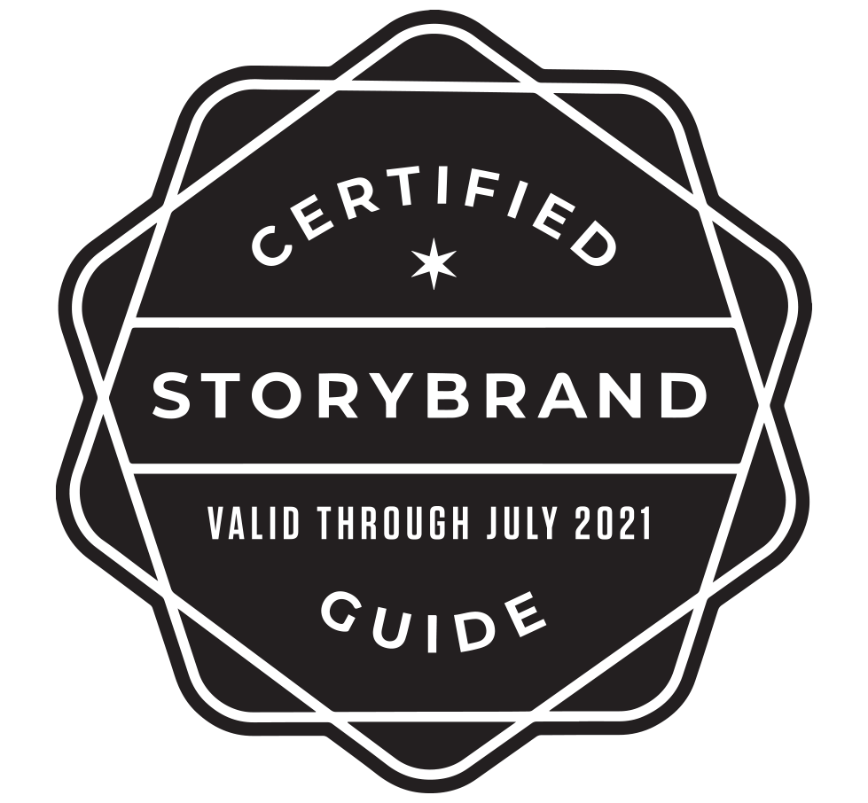 Web - StoryBrand Guide Badge BLACK