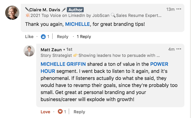 Michelle B. Griffin, Personal Brand Strategist