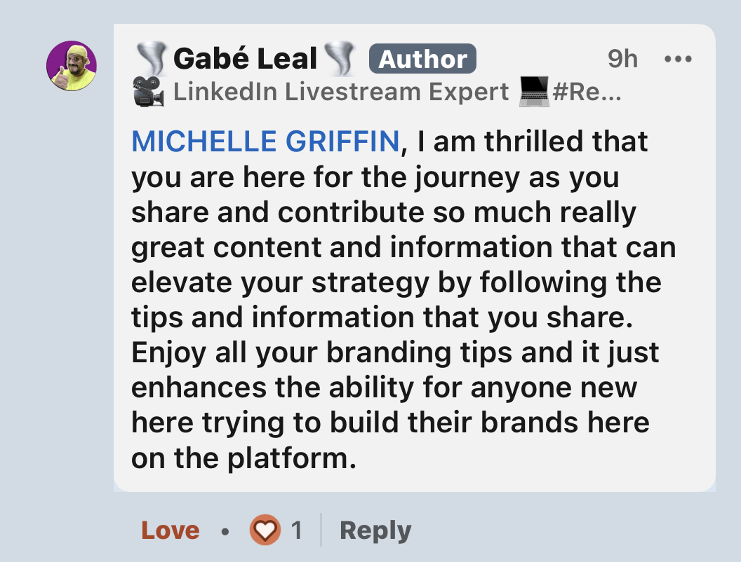 Michelle B. Griffin, Personal Brand Strategist