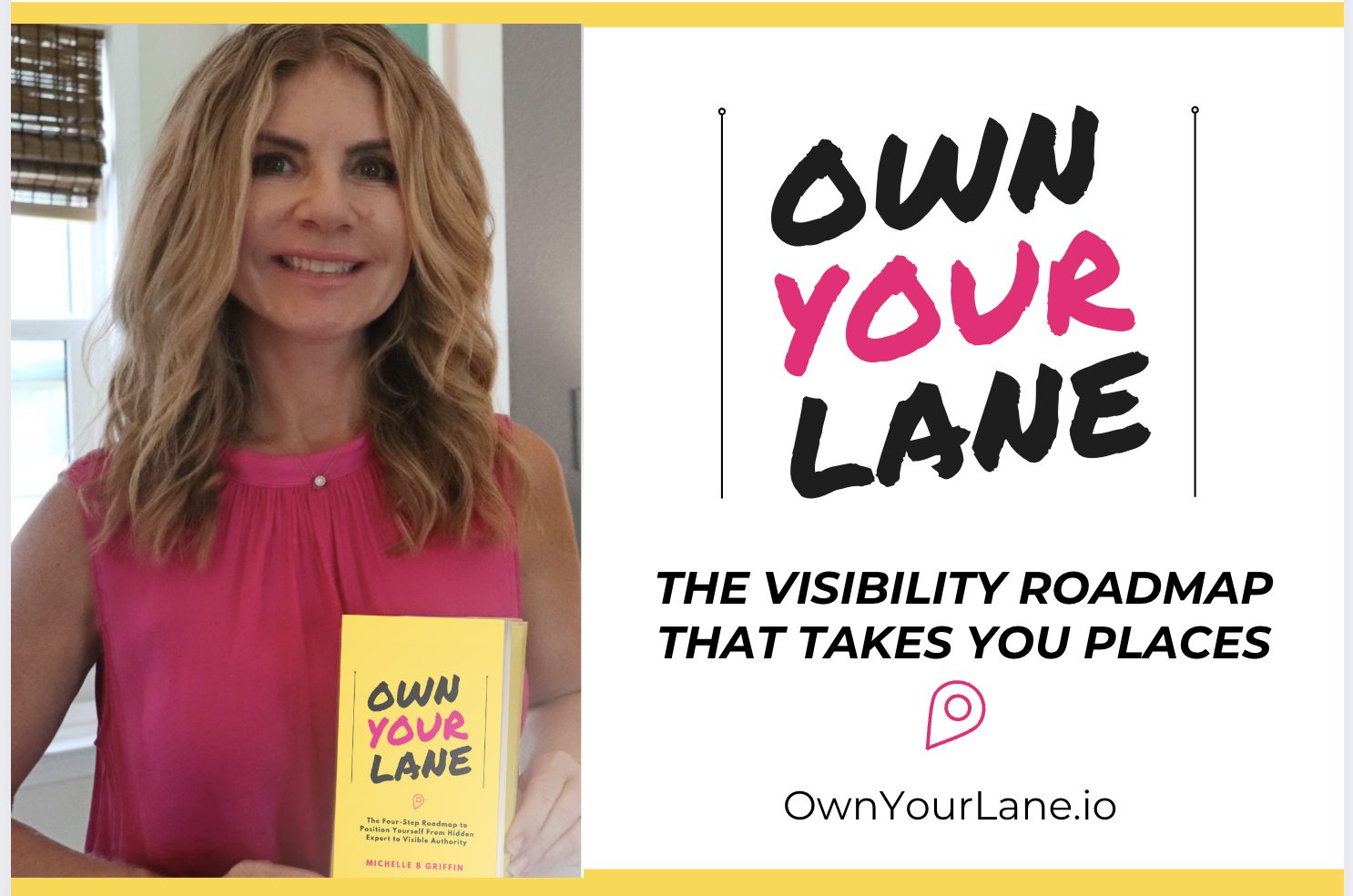 Own Your Lane Book by Michelle B Griffin