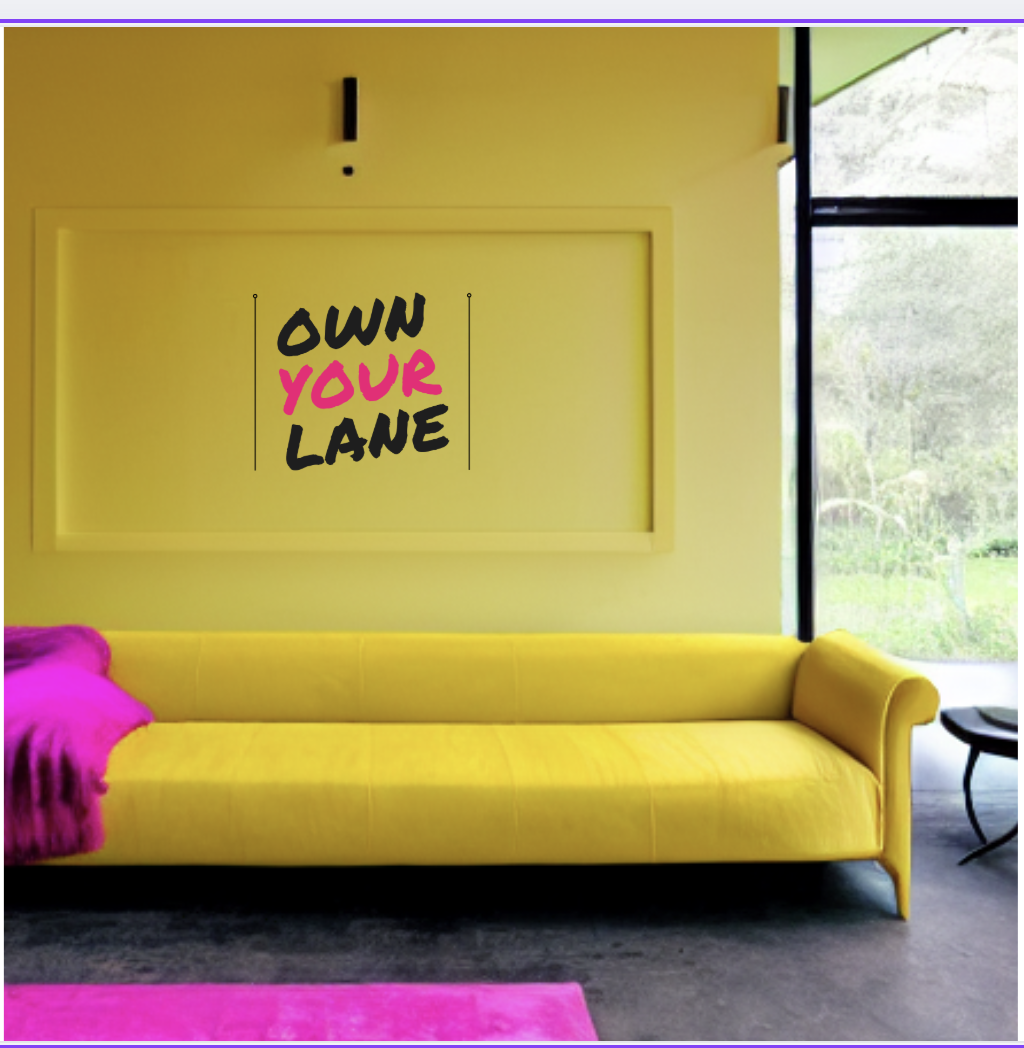 OWN YOUR LANE ROADMAP CREATED BY MICHELLE B GRIFFIN